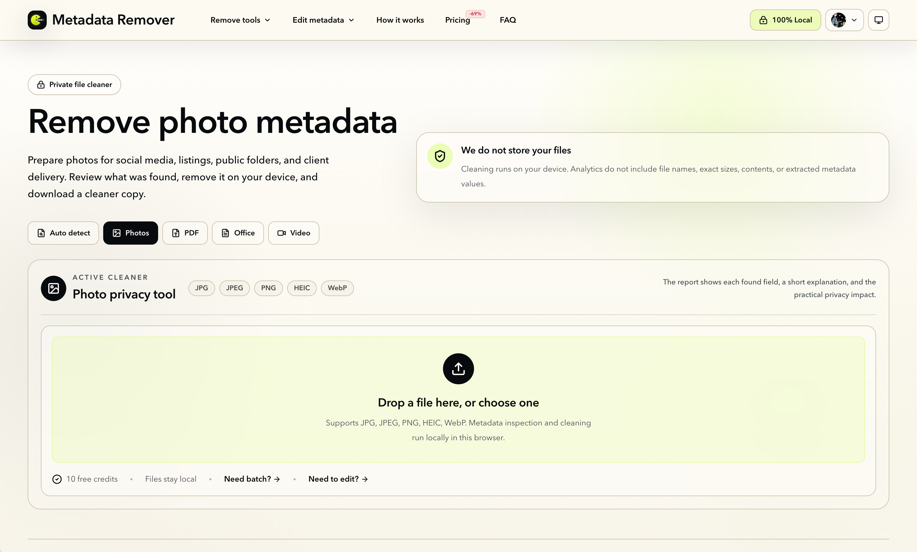 Metadata Remover gallery image