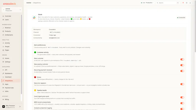 Crossdeck screenshot 12
