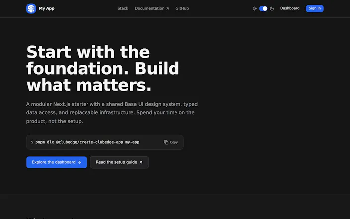 Clubedge Starter gallery image