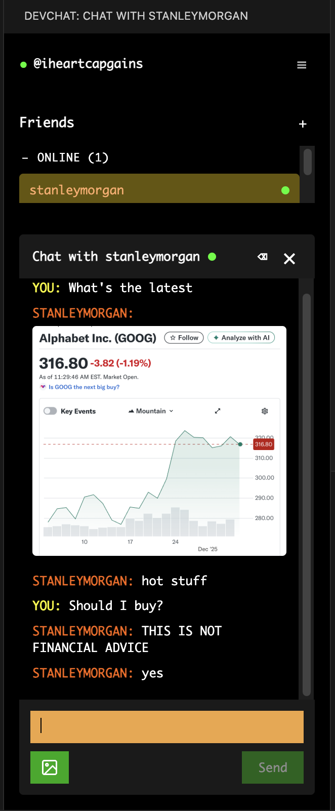 devchat - Screenshot 3 showing product features and functionality