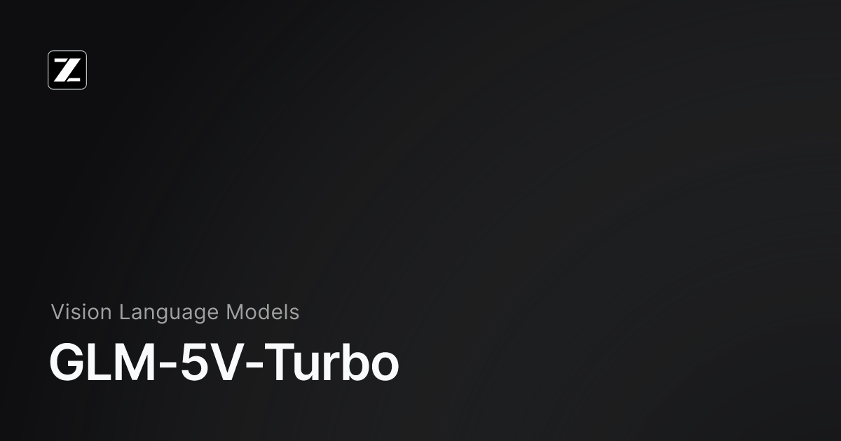 GLM-5V-Turbo gallery image