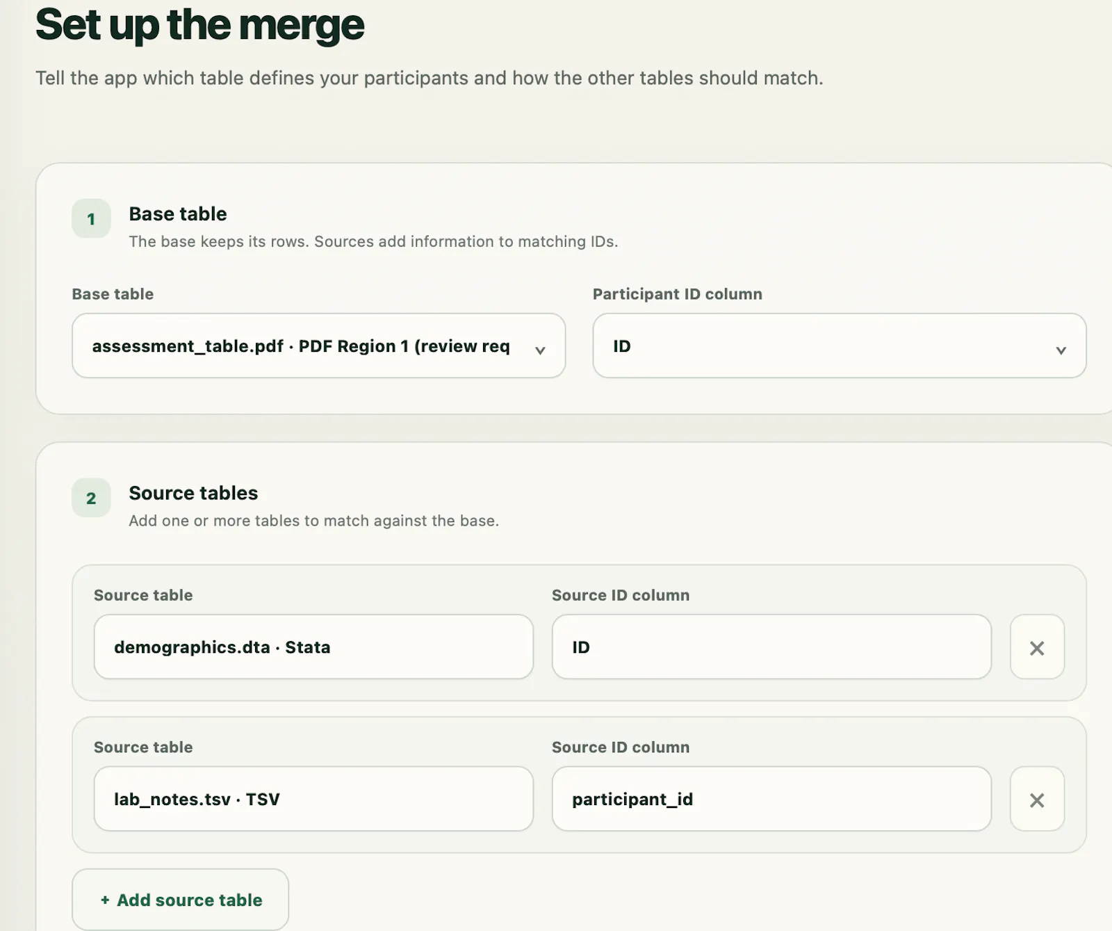 Research Data Merger screenshot 6