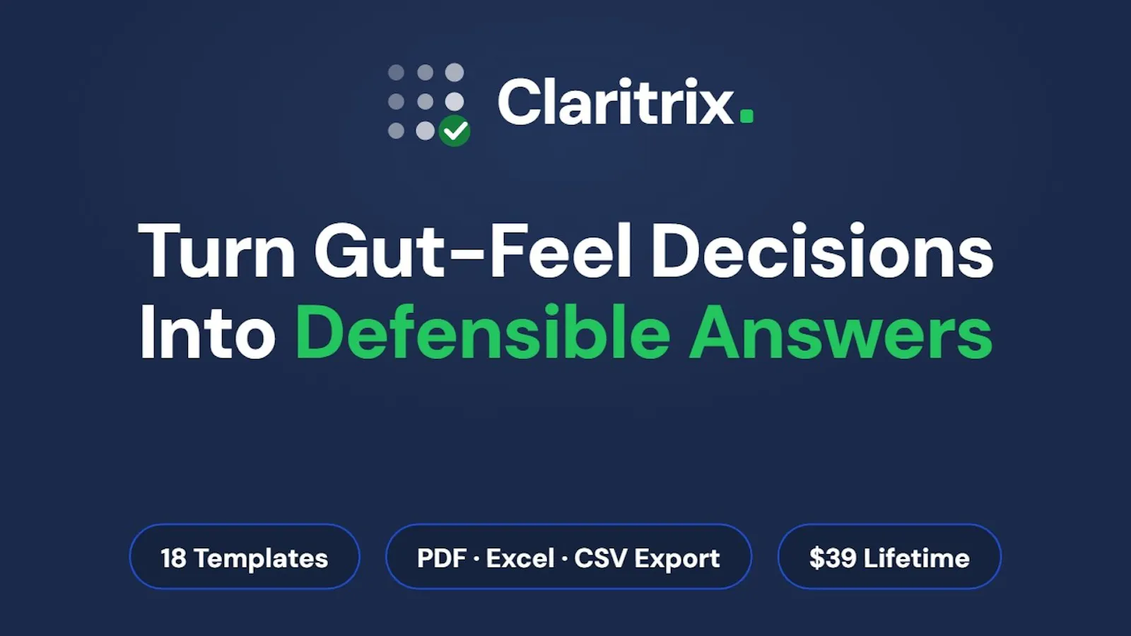 Claritrix  screenshot 1 (video preview)