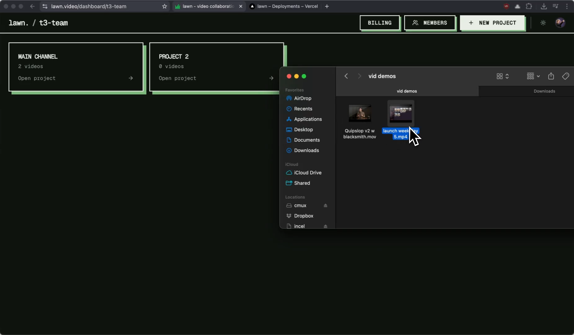 Lawn - Screenshot 2 showing product features and functionality