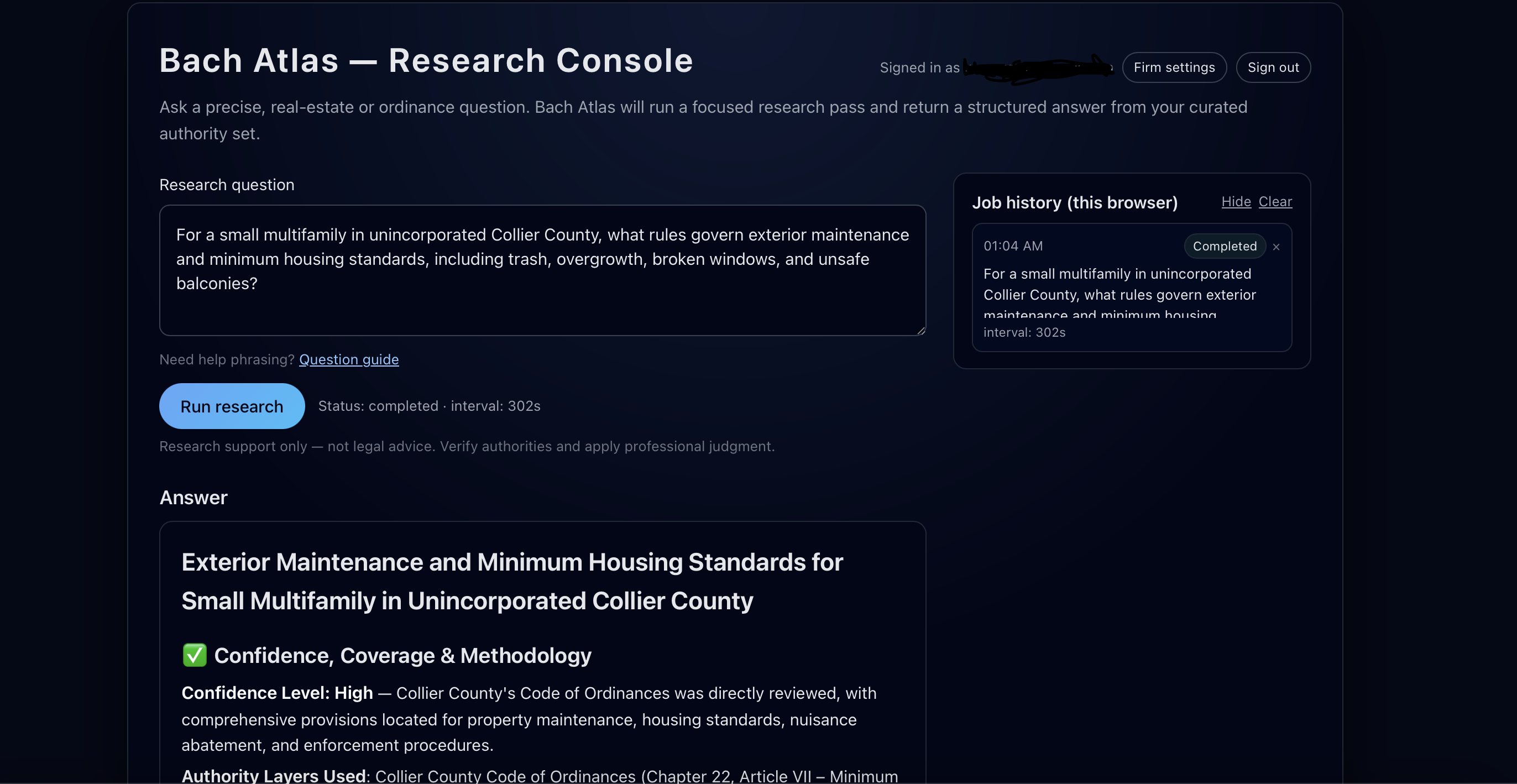 Bach Atlas - Legal Research gallery image