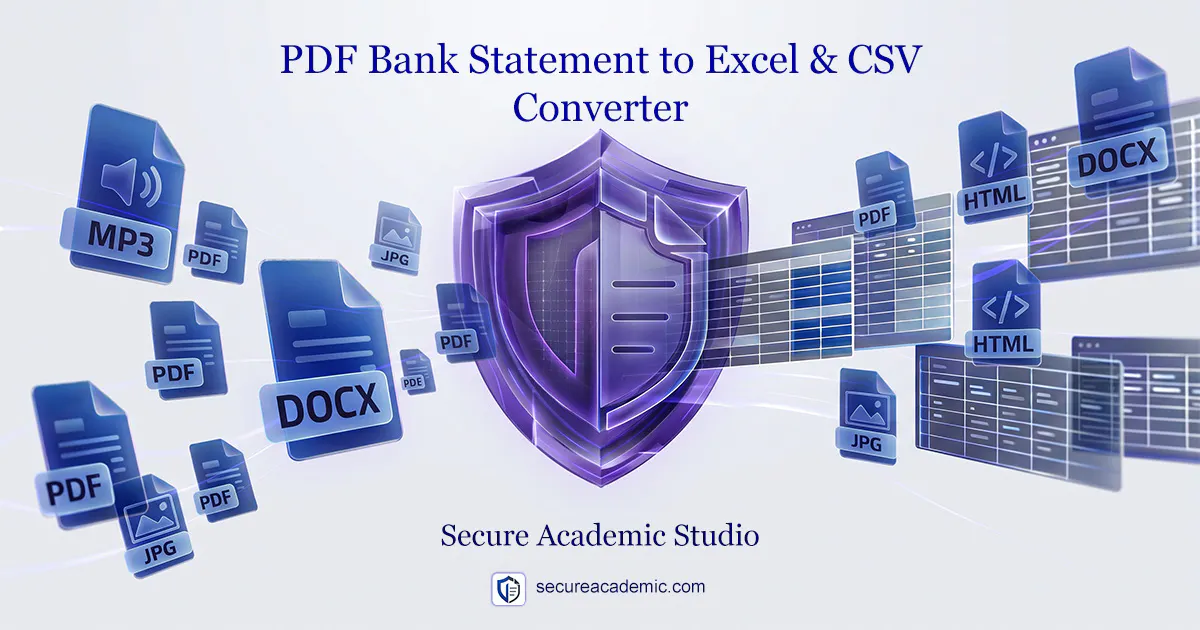 Secure Bank Statement Converter gallery image