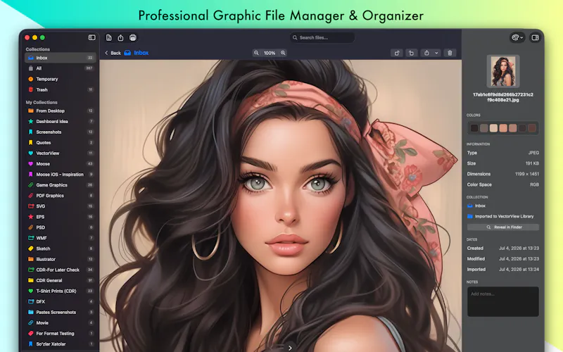 VectorView screenshot 1