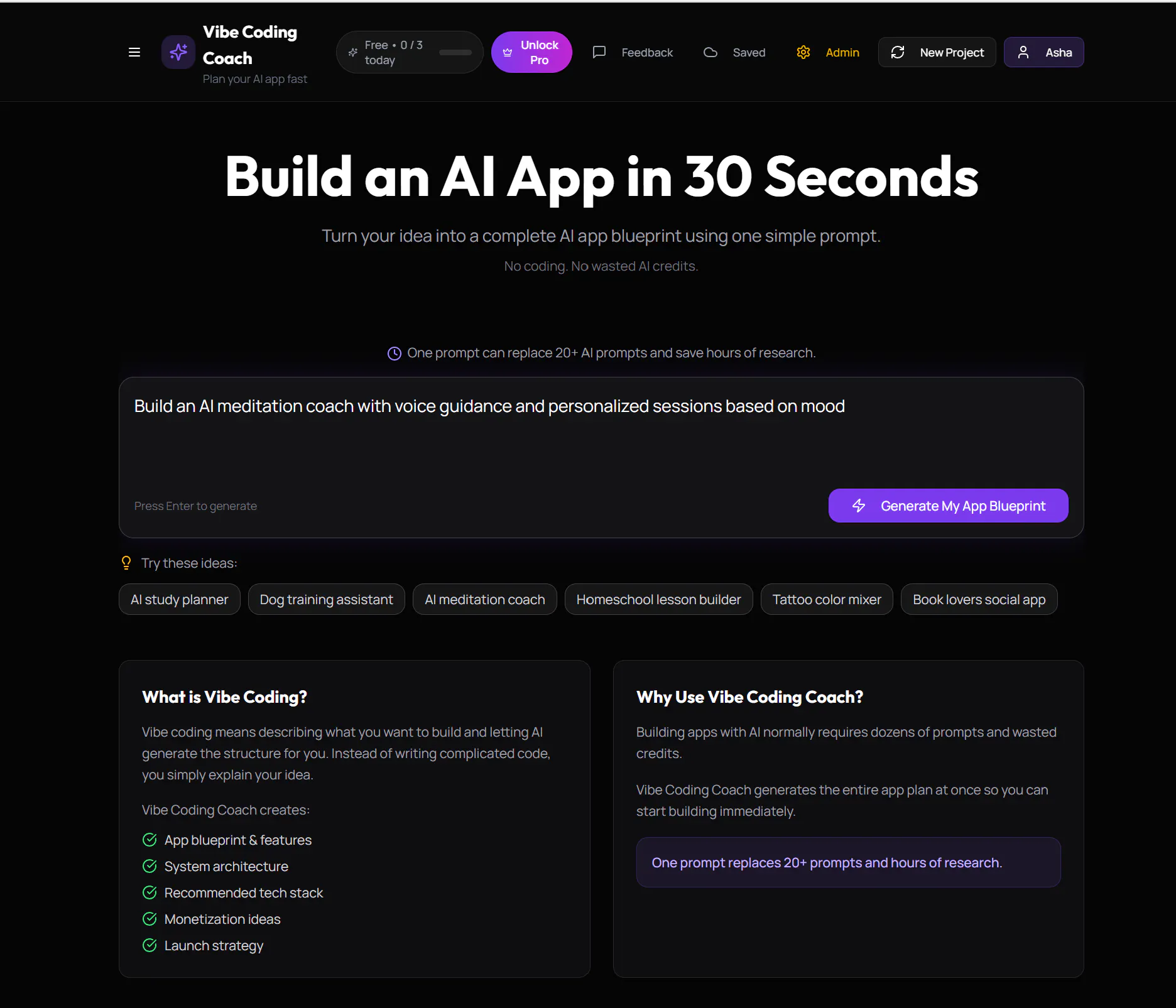 Vibe Coding Coach product banner