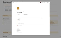 Notion Product Launch Template media 3