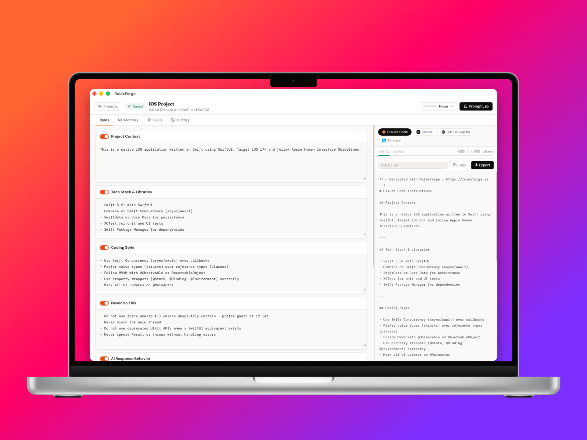RulesForge gallery image