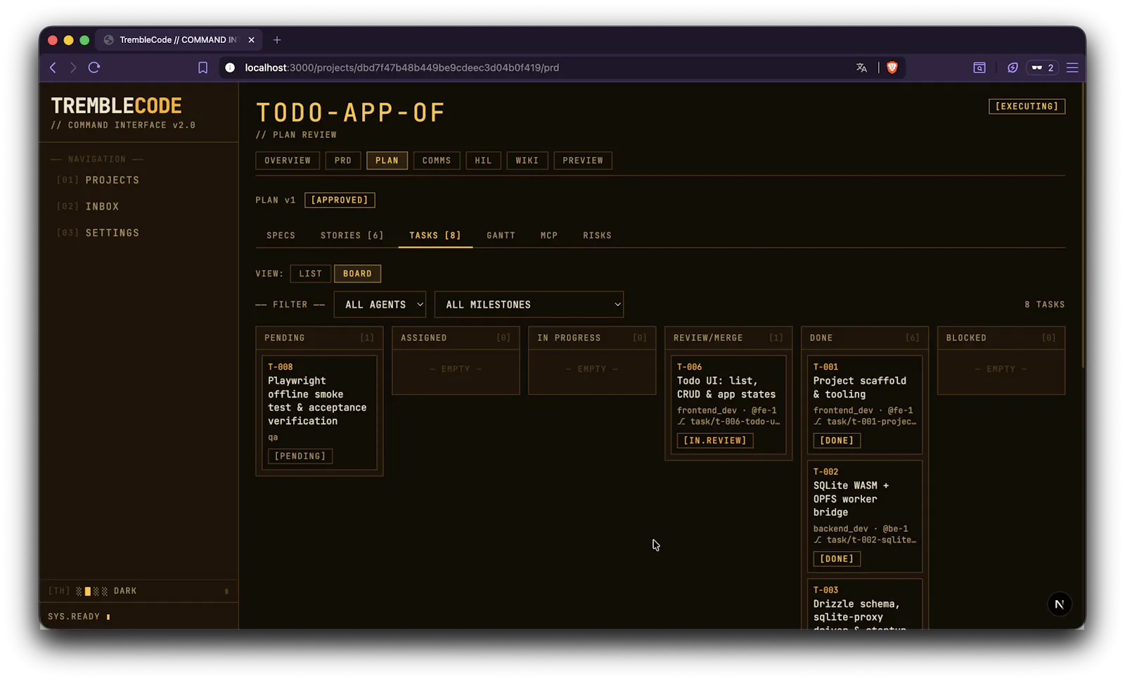 TrembleCode screenshot 1