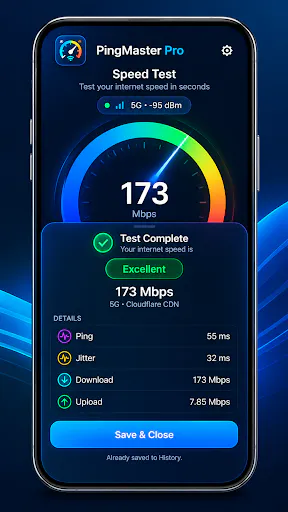 PingMaster Pro: Wi‑Fi & 5G Speed Test gallery image