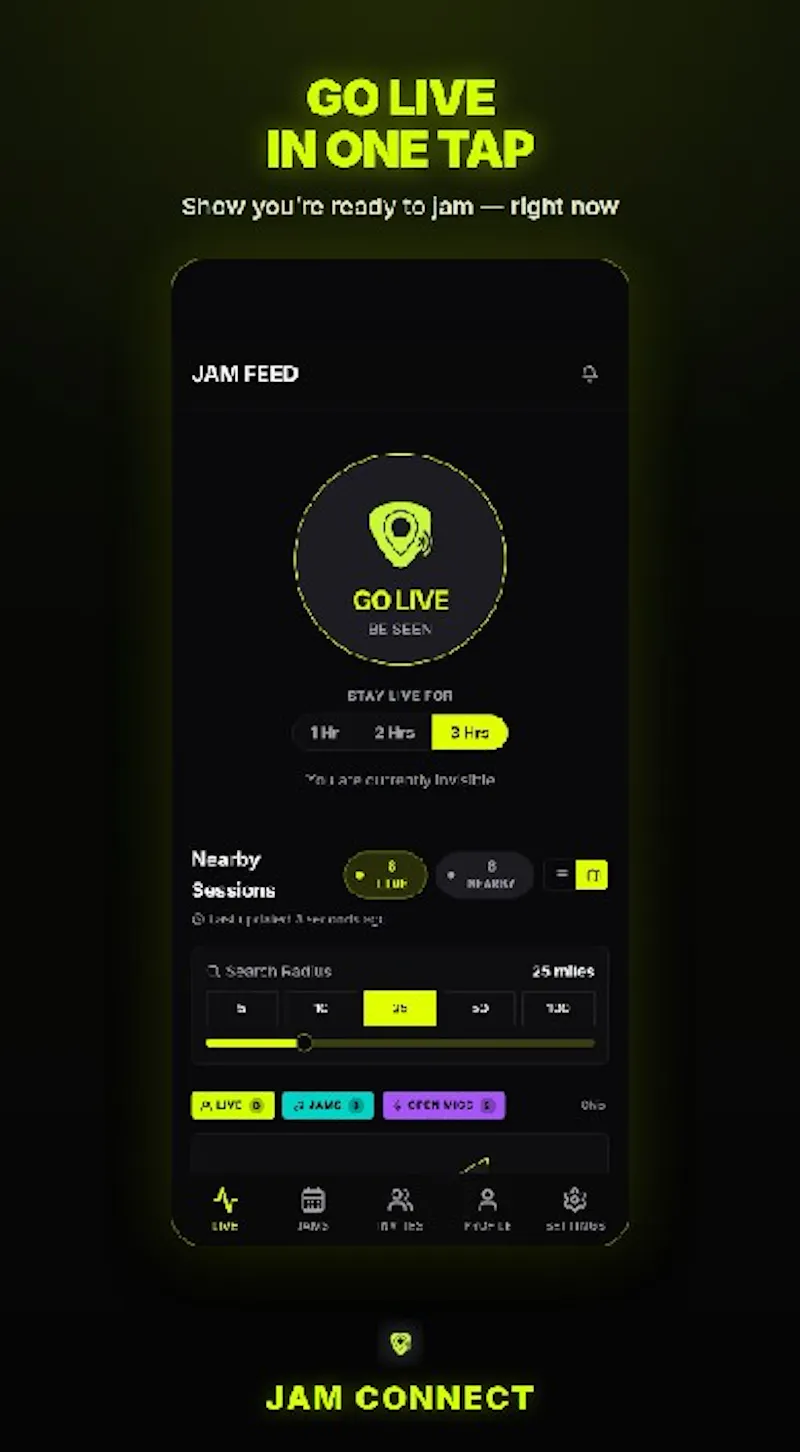 JamConnect screenshot 3