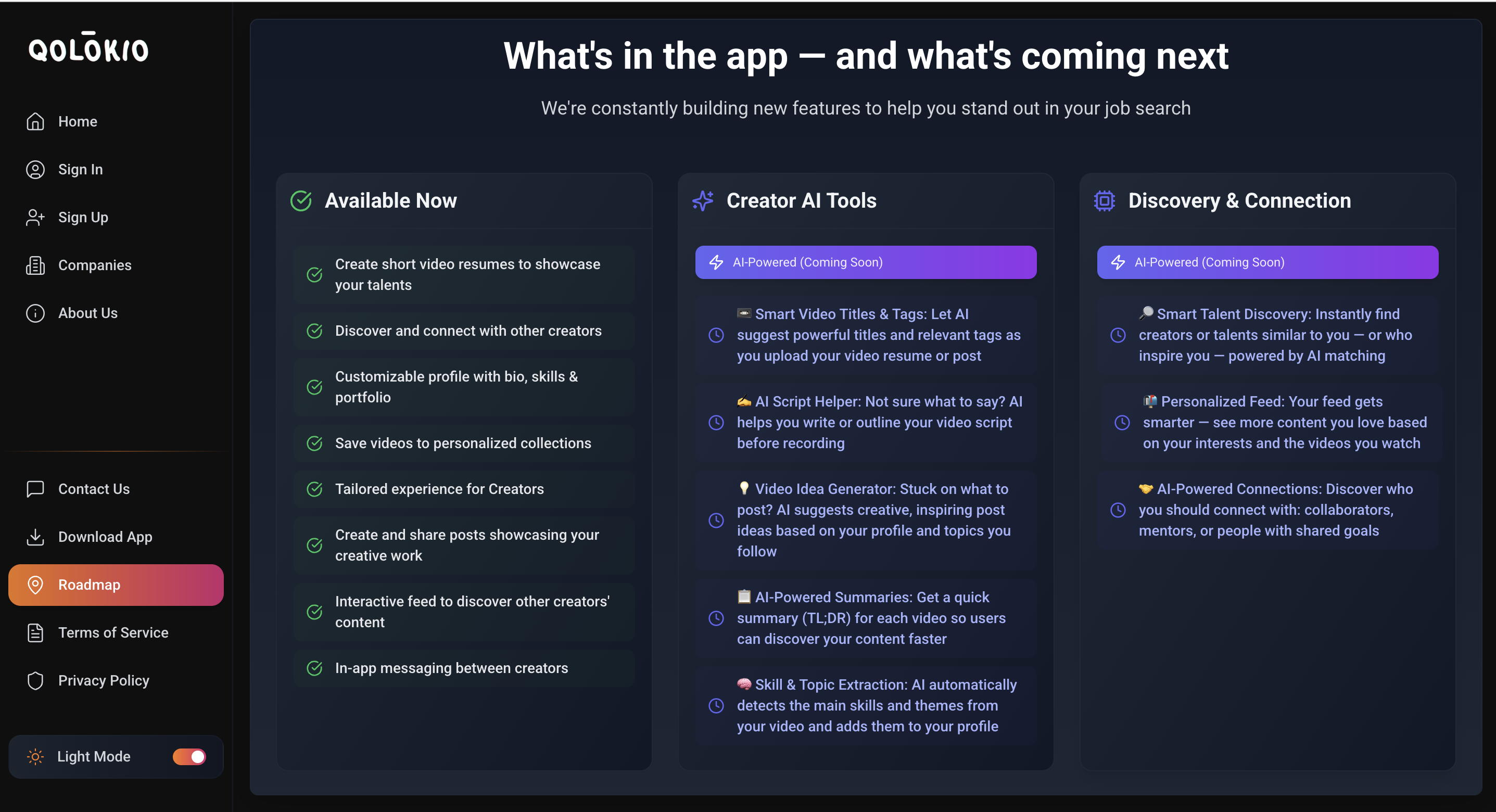 Mídia 3 de KQQTO - A plataforma social para profissionais de vídeo primeiro
