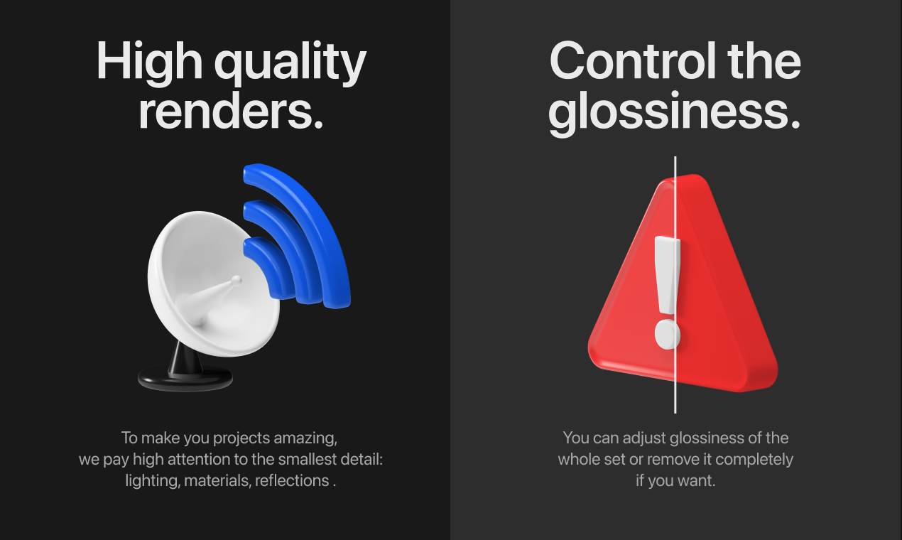 Cloudtech 3D icons gallery image