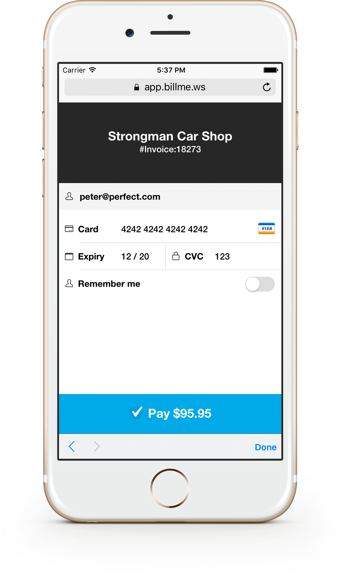 Billme gallery image