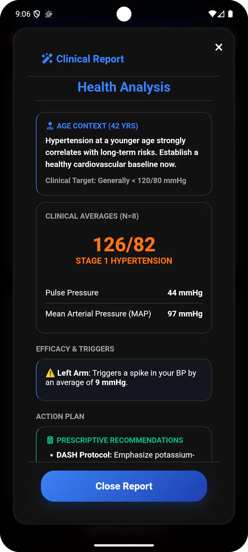 BP Tracker: Blood Pressure Log screenshot 6