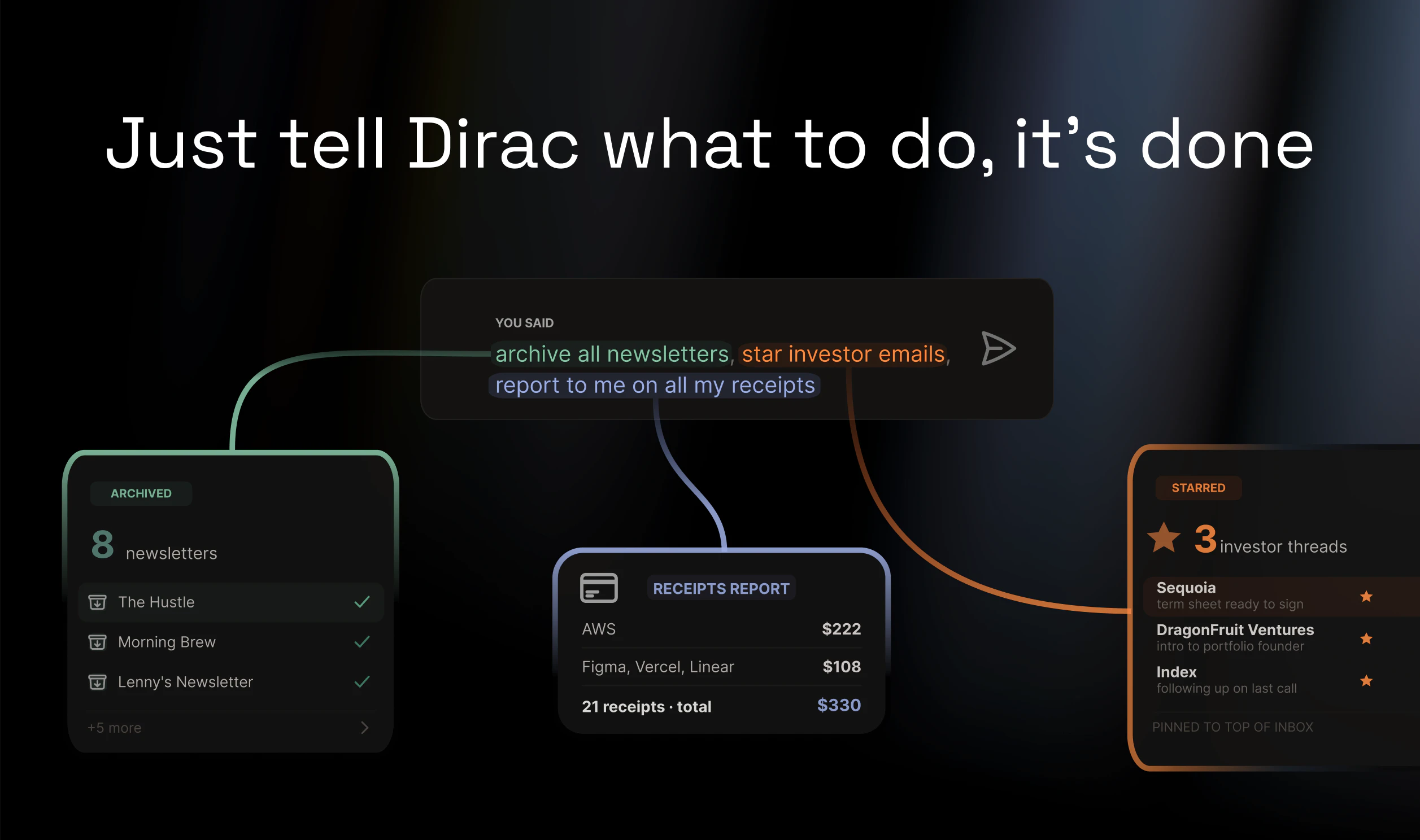 Dirac screenshot 4
