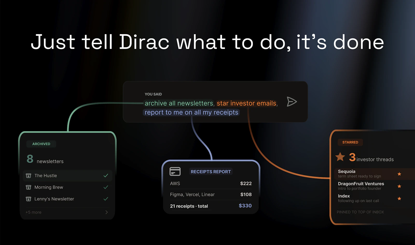 Dirac screenshot 5