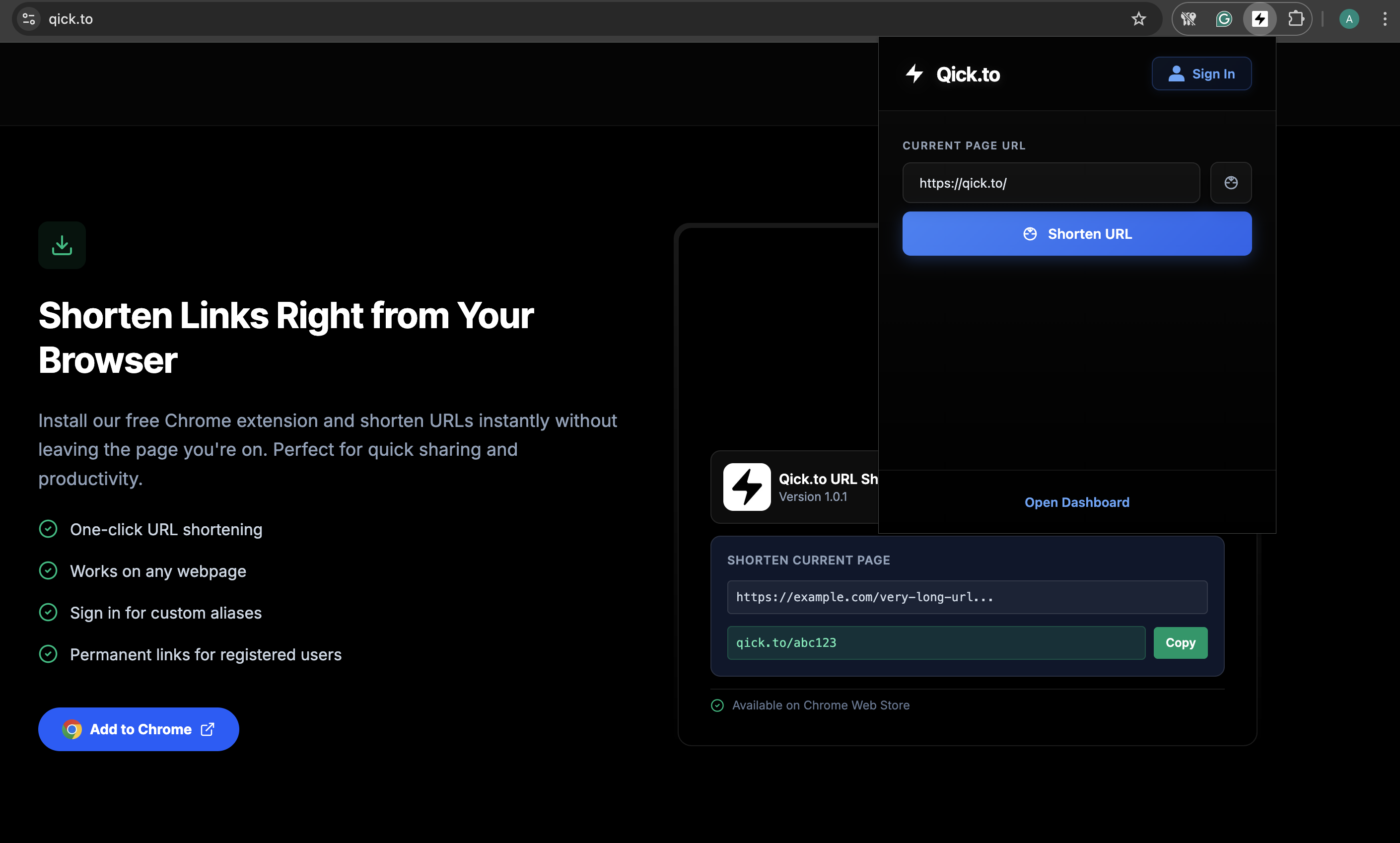 Qick.to gallery image