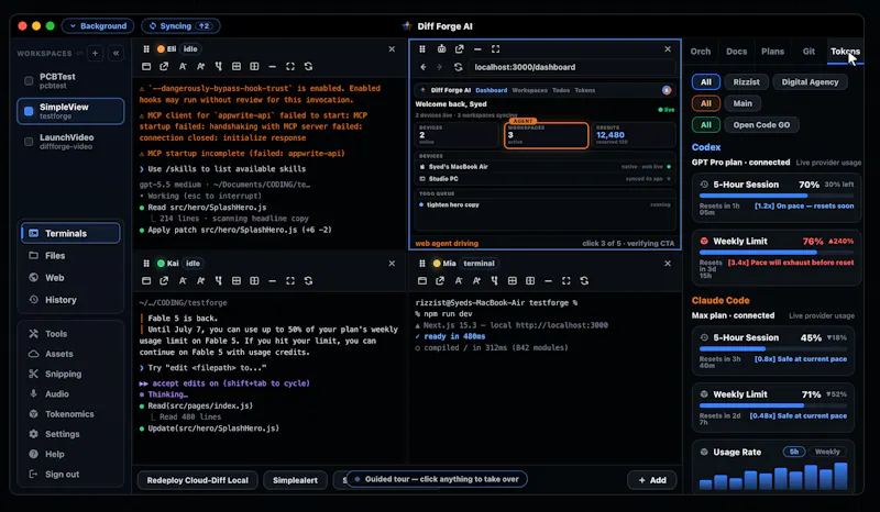 Diff Forge AI screenshot 2