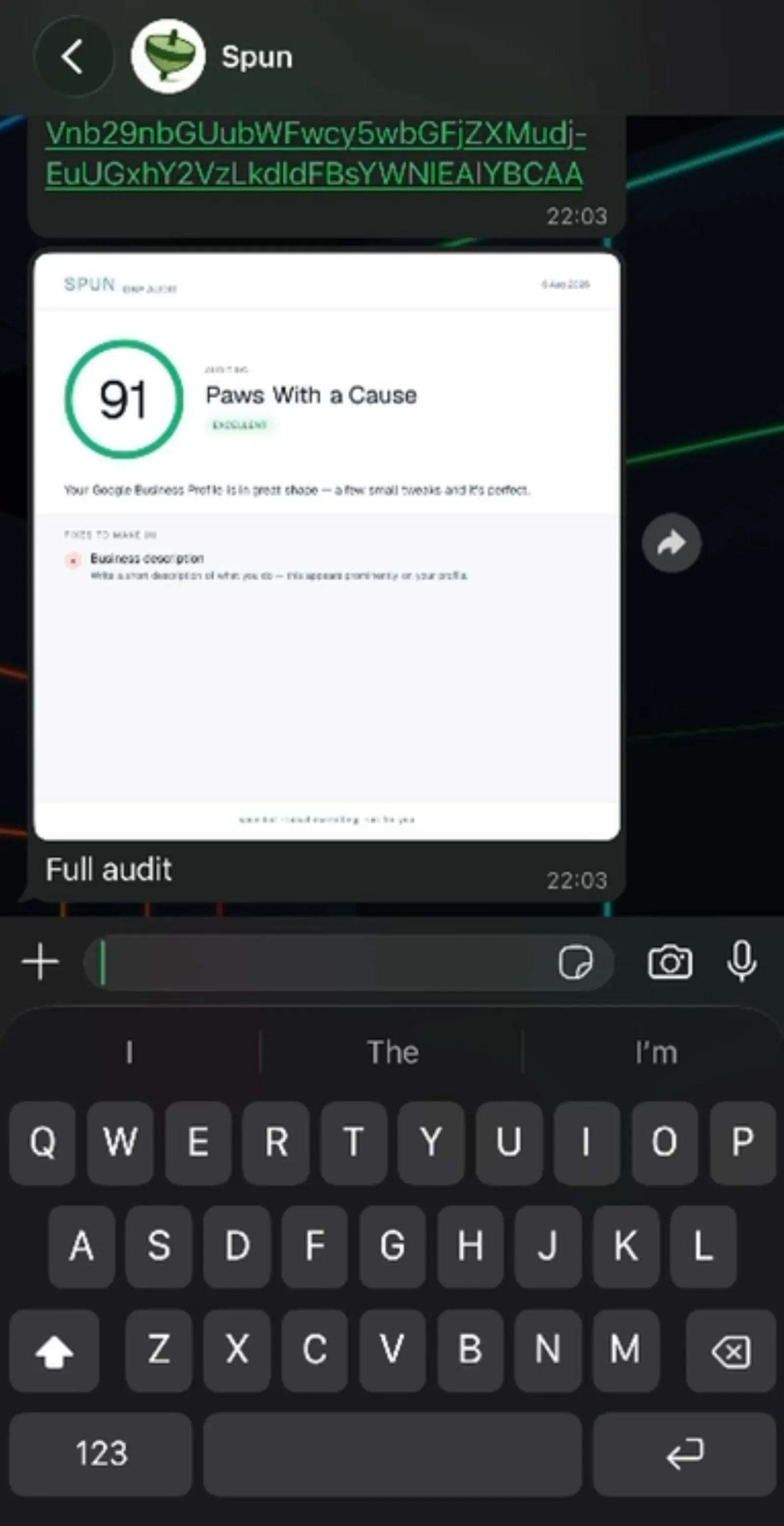 Spun screenshot 4