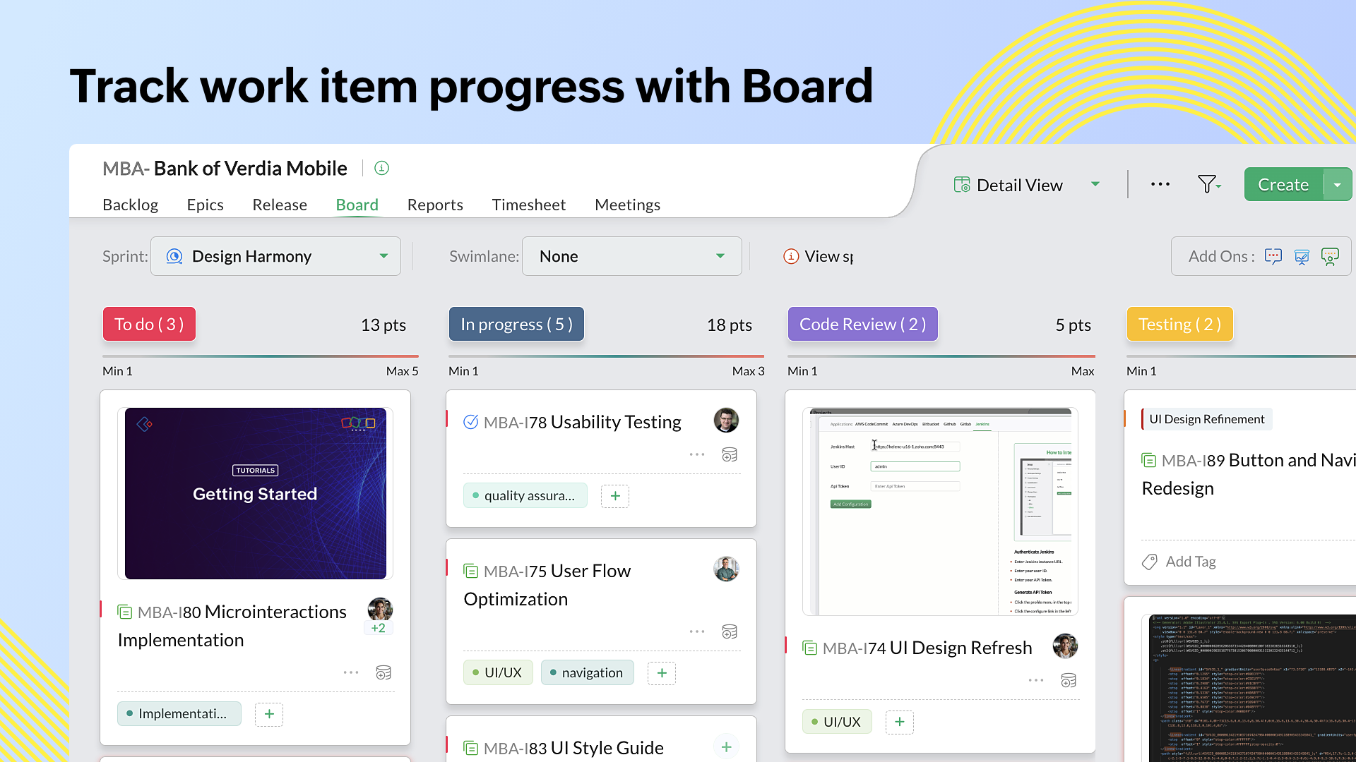 Zoho Sprints Image