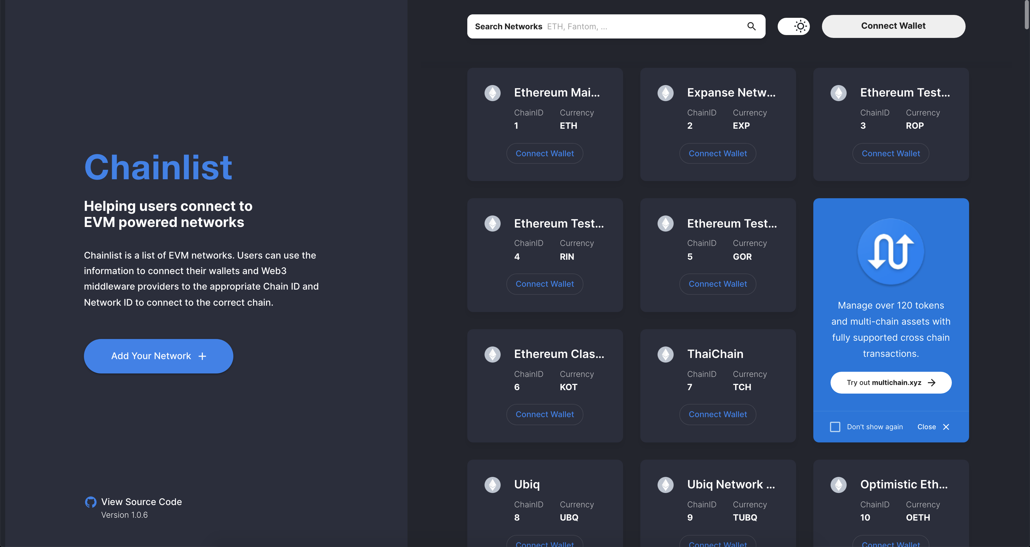 ChainList gallery image