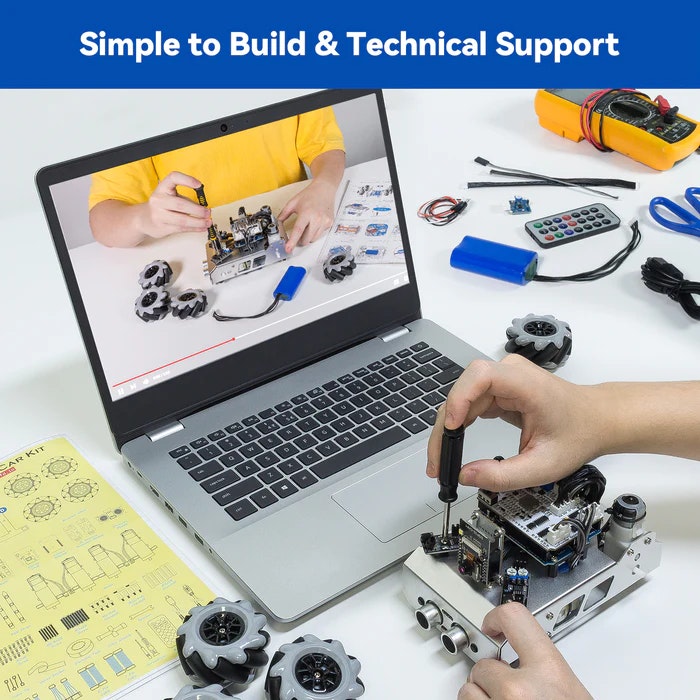 Zeus Smart Car für Arduino Uno - Robotics -Programmierung Bildung für Anfänger im Alter von 8 Jahren Medien 4