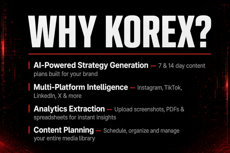 Korex Intelligence Systems screenshot 1