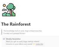 The Rainforest media 1