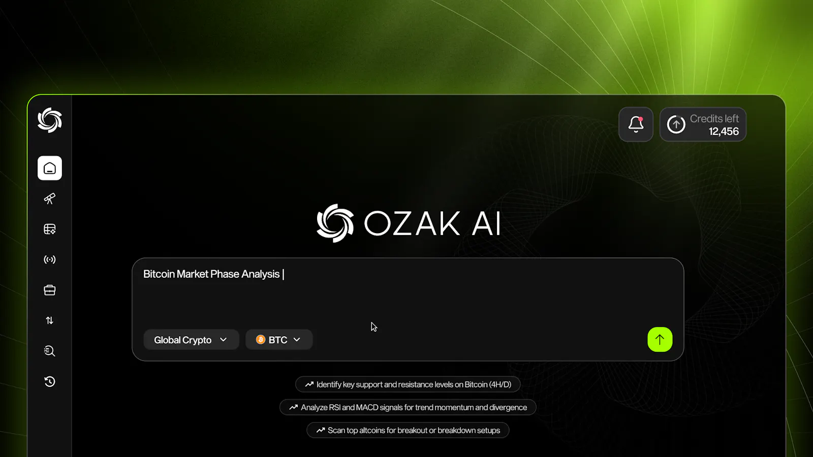 Ozak AI screenshot 2