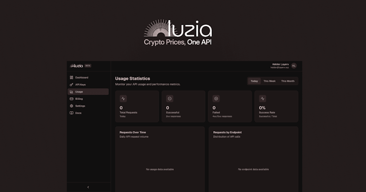 Luzia Crypto API