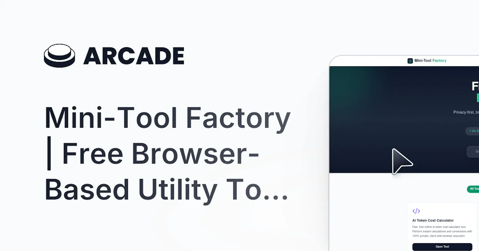 Mini-Tool Factory screenshot 1