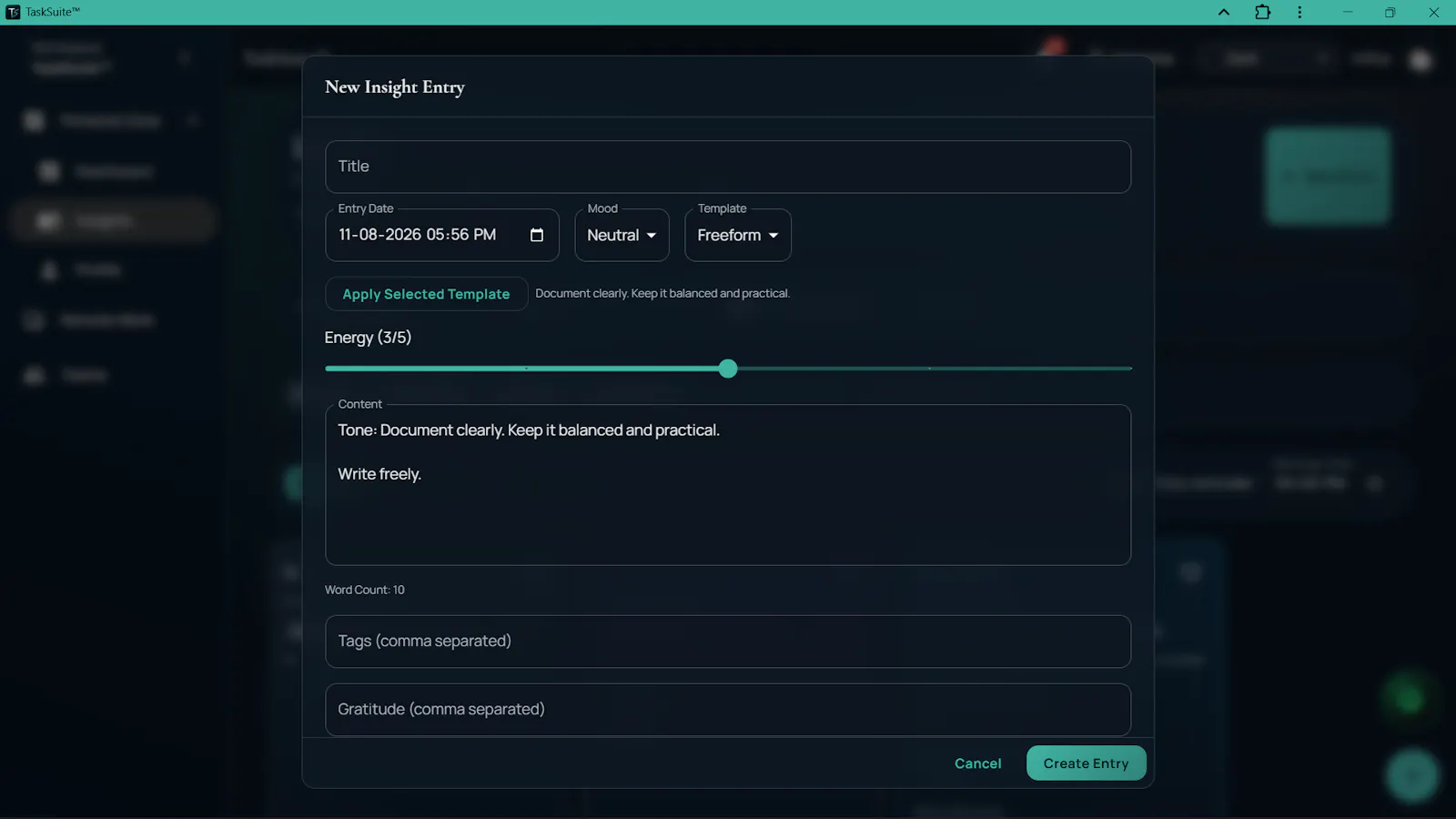 TaskSuite™ screenshot 5