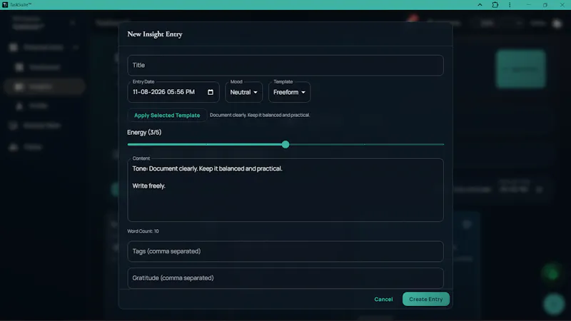 TaskSuite™ screenshot 5