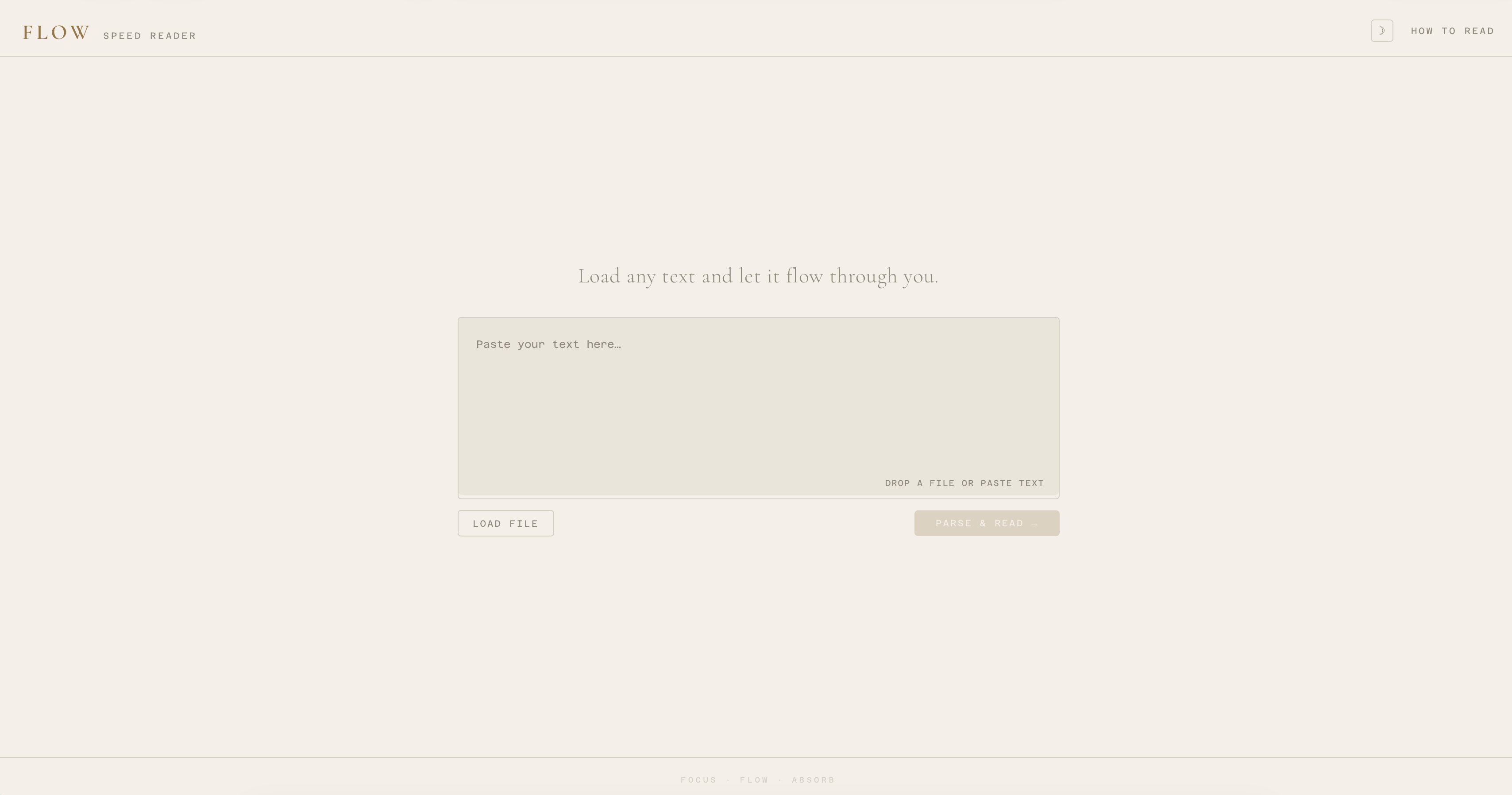 FLOW Speed Reader gallery image