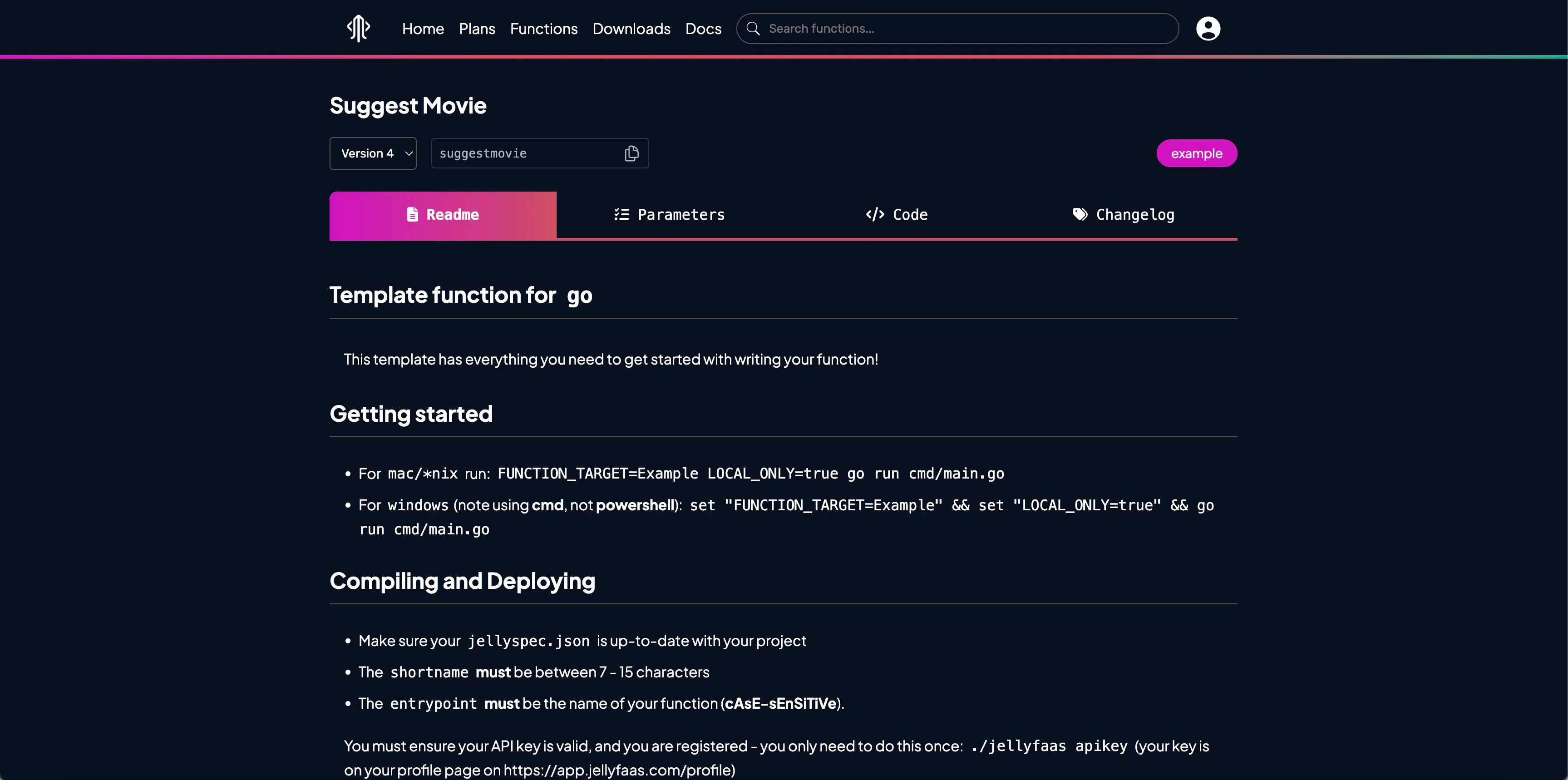 JellyFaaS gallery image