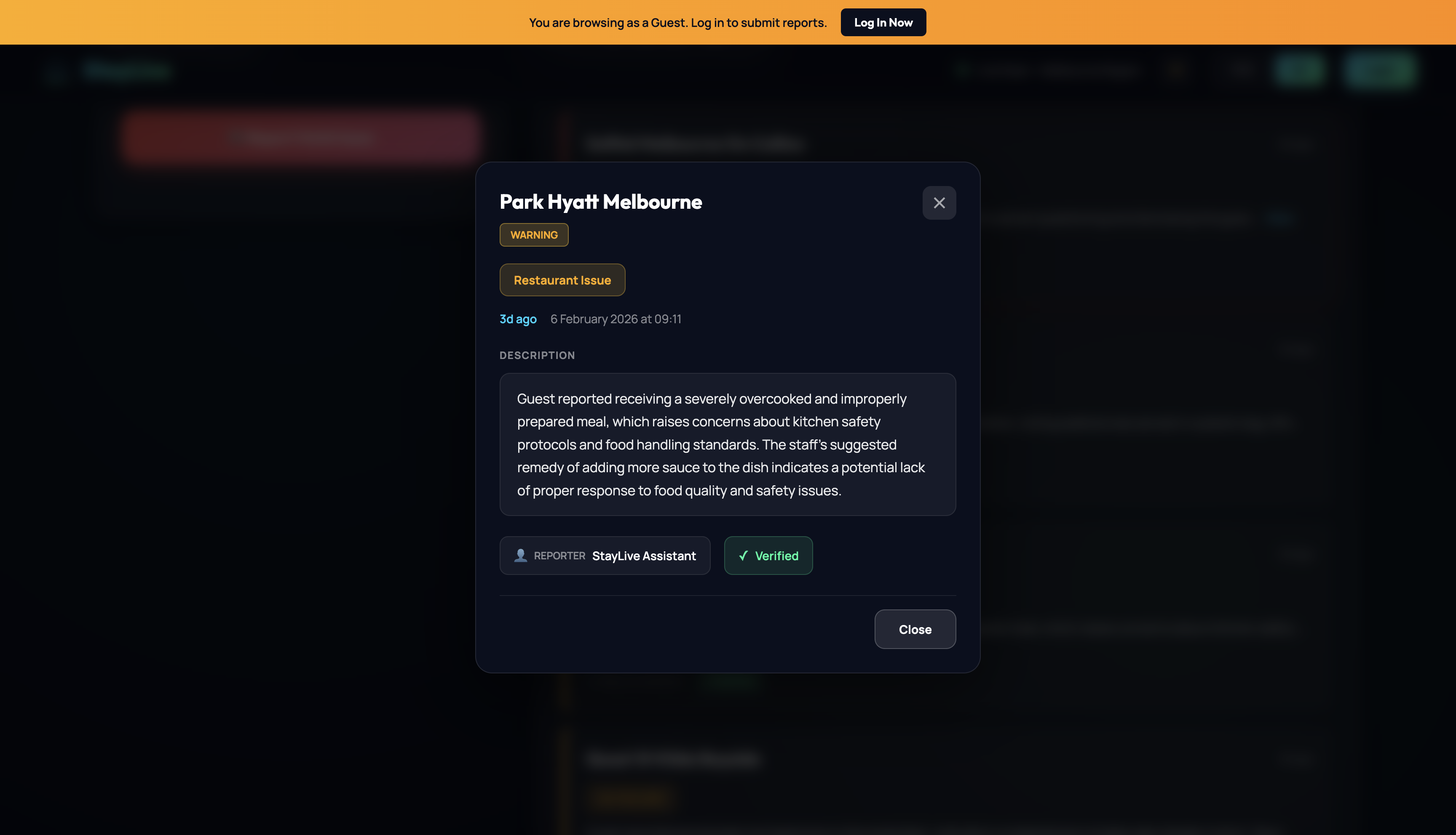 StayLive - Screenshot 5 showing product features and functionality