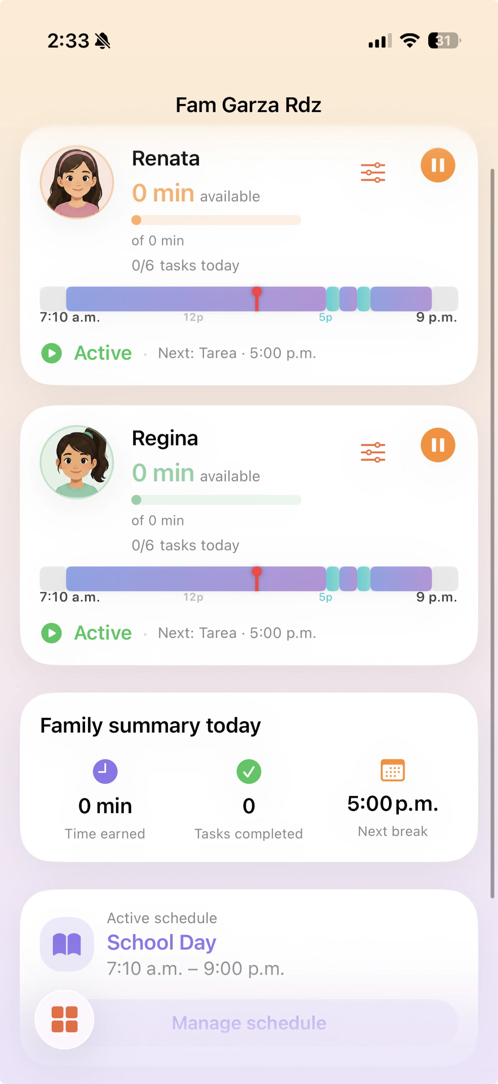 Screeni Parental Control with Chores screenshot 3
