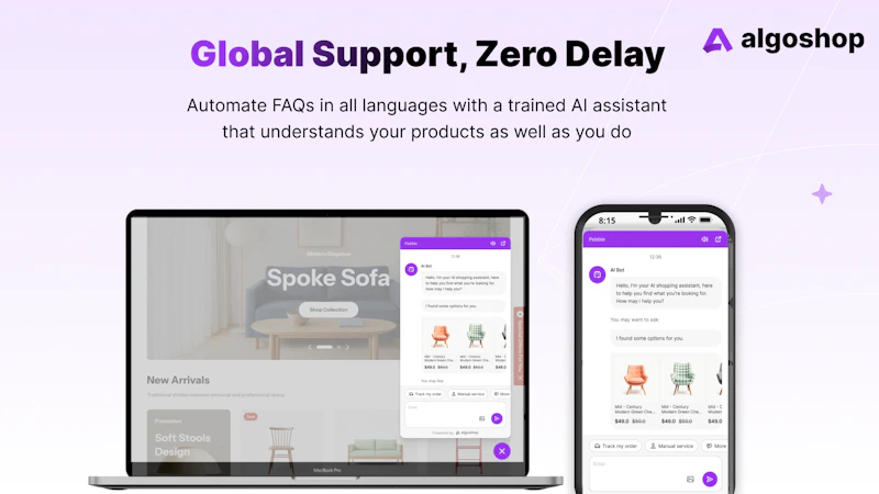 Algoshop AI Sales Chatbot screenshot 3