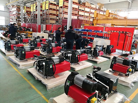 European Electric Wire Rope Hoist  gallery image