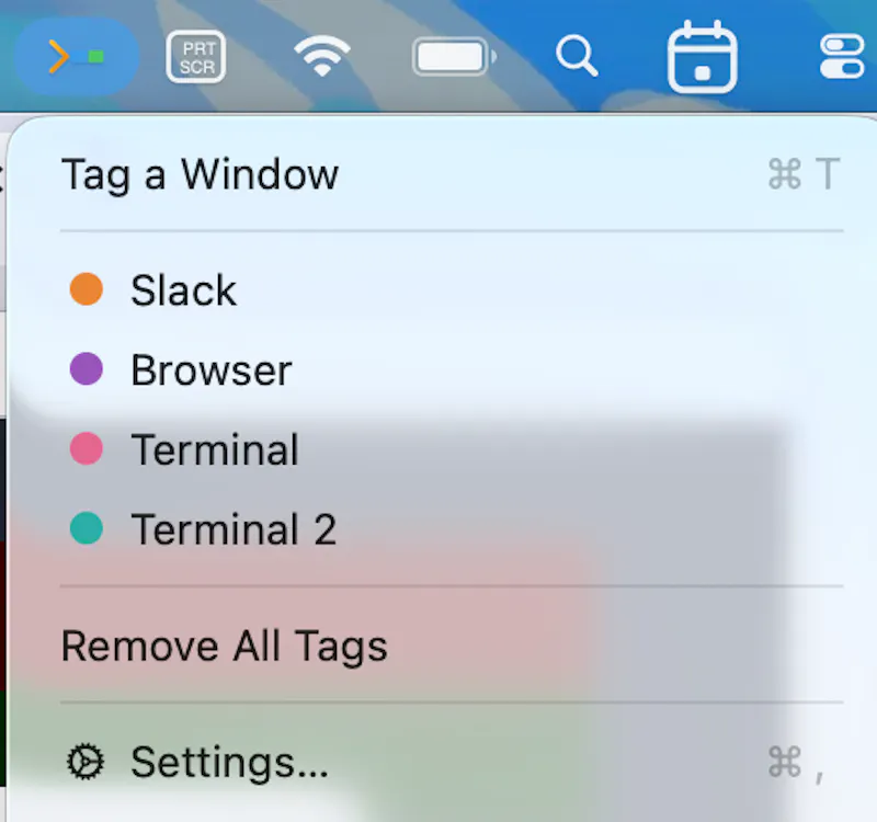 TerminalTags screenshot 4