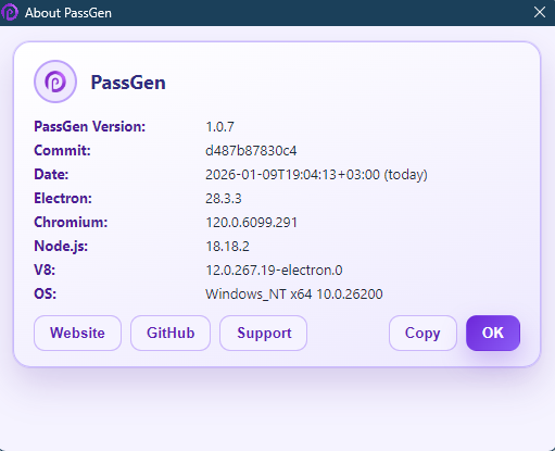 PassGen Secrets Vault gallery image