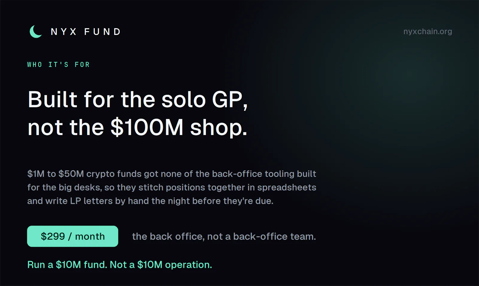 Nyx Fund screenshot 6