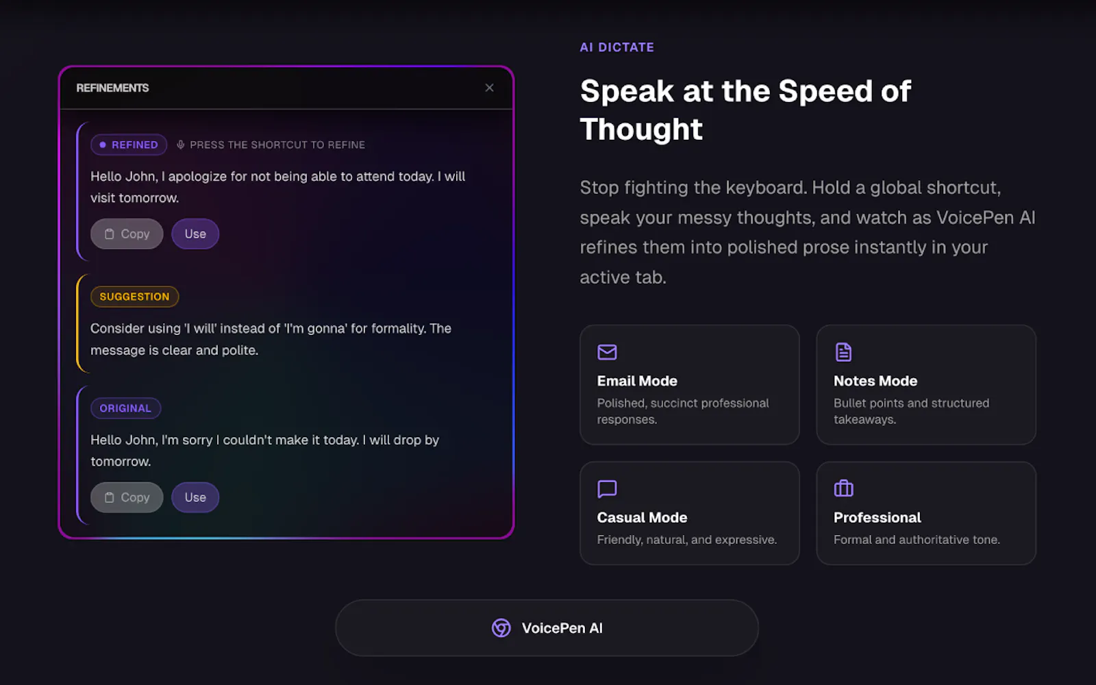 VoicePen AI screenshot 4