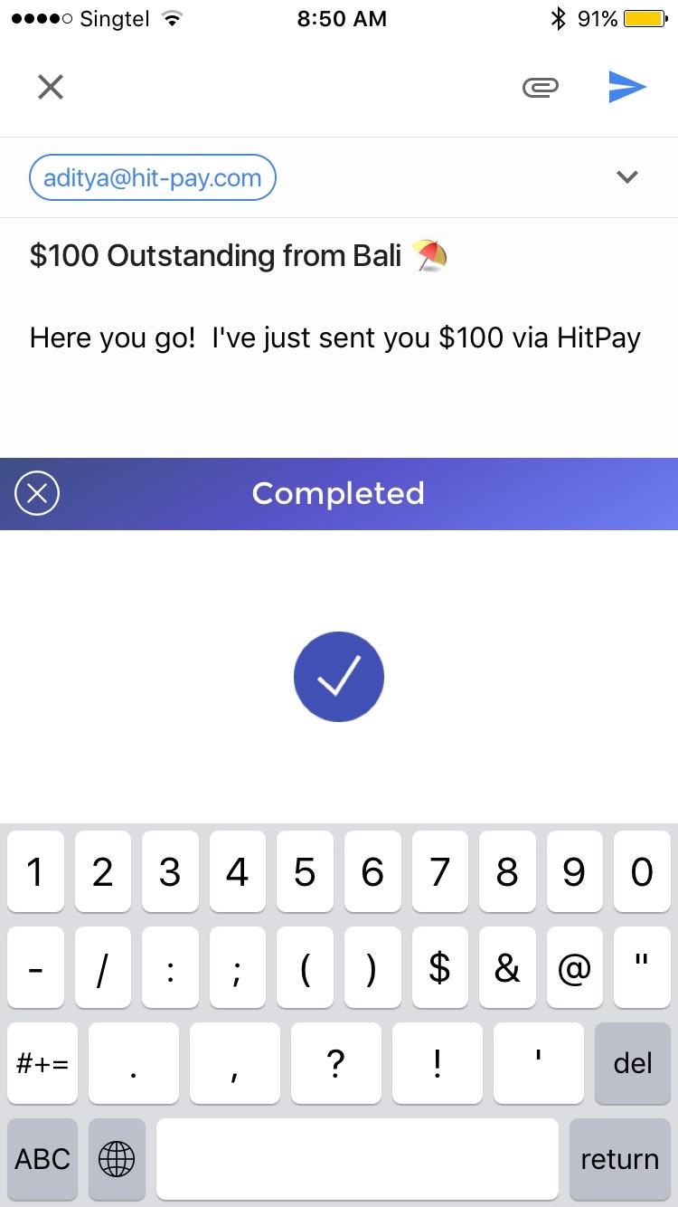 HitPay Payment Keyboard gallery image