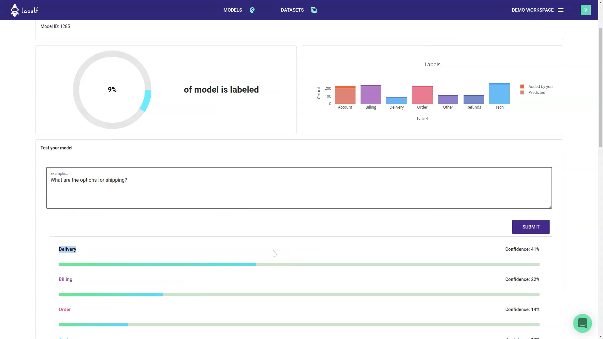 Labelf AI gallery image