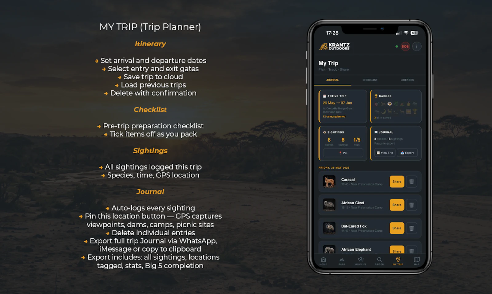Kruger Field Guide by Krantz Outdoors screenshot 6