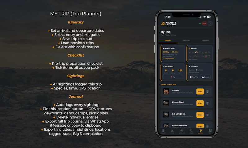 Kruger Field Guide by Krantz Outdoors screenshot 6